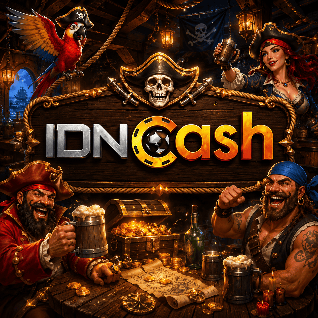 IdnCash Logo